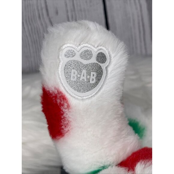 Build A Bear Mooey Christmas Cow Plush Stuffed Animal Red Green Spots 16 in Tags - Picture 7 of 7